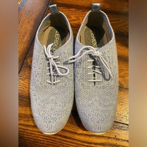 COLE HAAN‎ WOMEN'S  BLUE ZEROGRAND WOOL
OX SHOES Size 9 1/2 B